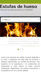 Mobile Screenshot of estufasdehueso.com